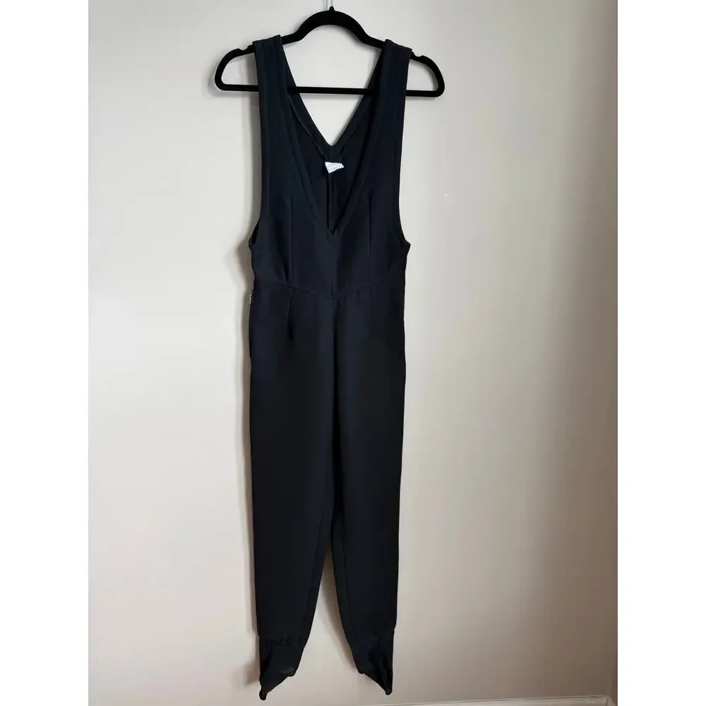Vintage Bogner Ski Bibs Women’s Size 4 Black‎ Retro Après Ski Suit